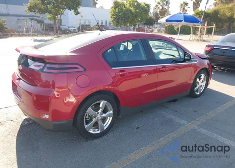 2013 Chevrolet Volt из США, поврежденный, VIN 1G1RH6E43DU122647
